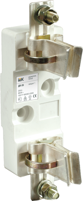 Держатель плавкой вставки IEK ДП-33 габарит 00 160А фото Держатель плавкой вставки IEK ДП-33 габарит 00 160А картинка